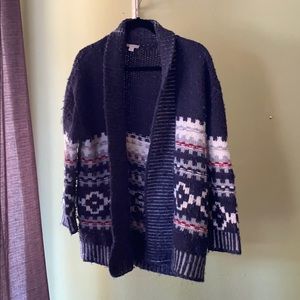 Chunky open sweater